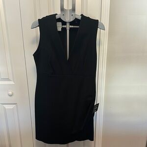 Elegant Black Sleeveless Dress LuLus